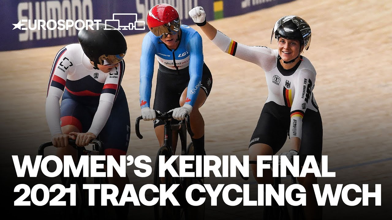 Womens Keirin Final Track Cycling WCH Roubaix Eurosport