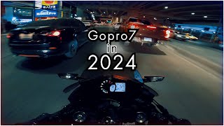 Gopro7 2024 Low Light NightLife แสงน้อย ยังรอดอยู่มั้ย? สำหรับสายไบค์เกอร์ #zx6r #gropro