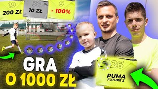 GRA O 1000 ZŁ - MARCEL I SŁAWEK PESZKO | PIŁKARSKI TURNIEJ [ODC. 8] | QESEK