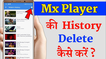 Mx Player History Delete Kaise Kare | How To Delete Mx Player History