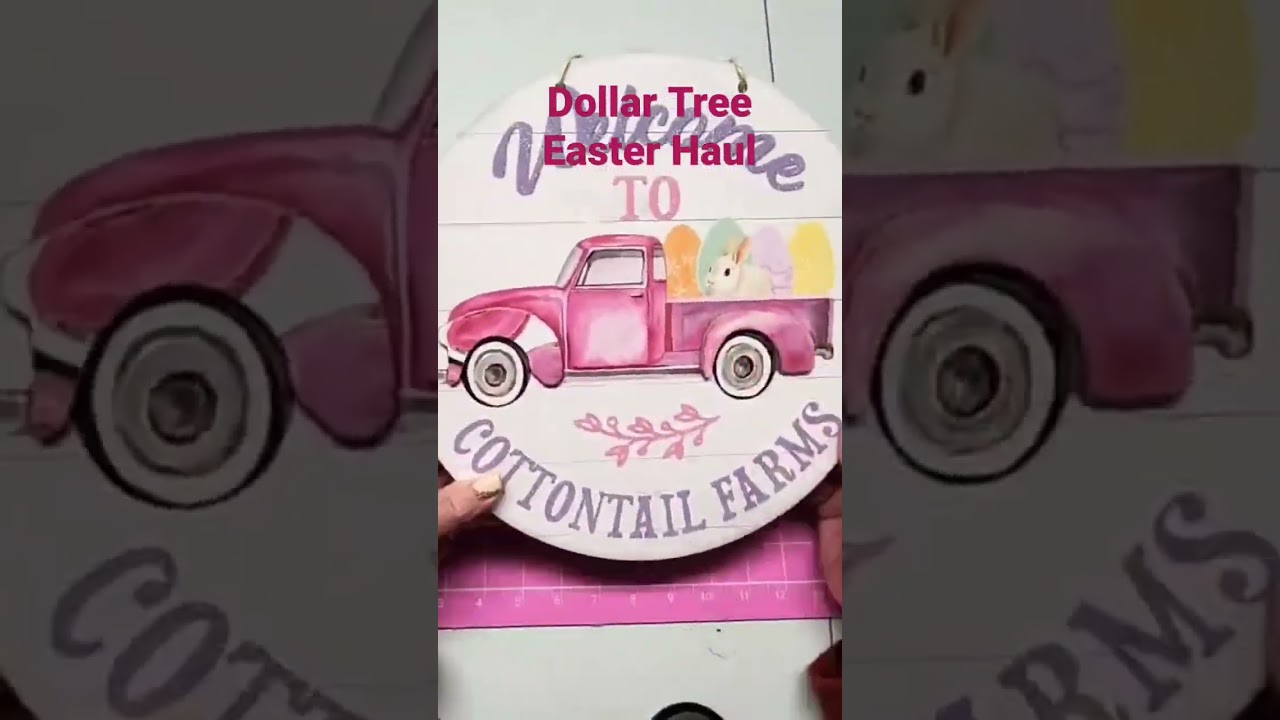 Dollar Tree Easter 2023 Craft Supplies Haul 