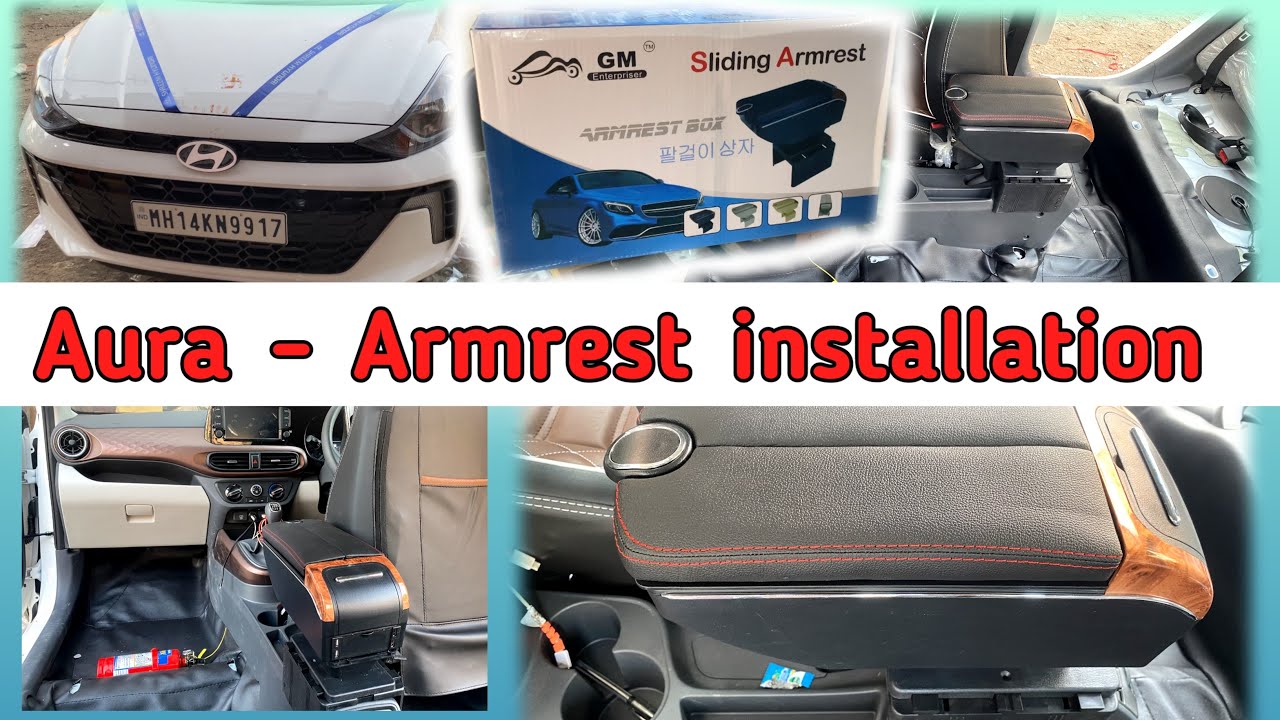 Aura armrest installation Aura armrest armrest for Aura YouTube
