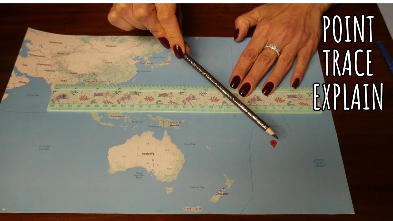 ASMR Point and trace on the map - my recent and upcoming holidays - YouTube