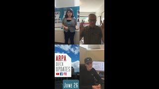 Quick Update – June 26 - Youtube Video