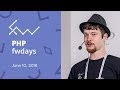 Alexander Makarov "Yii 2.1, PHP and frameworks"