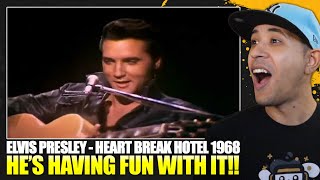 AMAZING!! | Elvis Presley - Heartbreak Hotel (1968 Comeback Special) Reaction