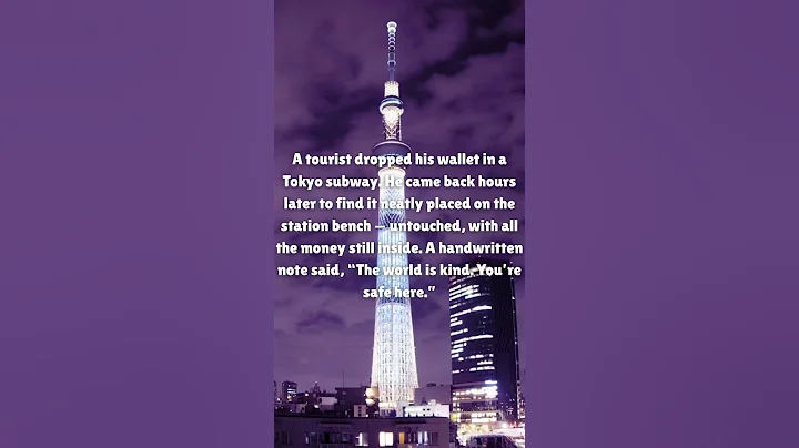 Unexpected Kindness: Lost Wallet in Tokyo