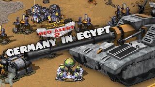 Red Alert 2 | Germany In Egypt | (7 vs 1 + Superweapons)