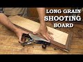 How to make and use a long grain shooting board