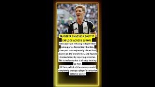 TRANSFER CHAOS IS ABOUT TO EXPLODE ACROSS EUROPE