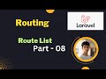 Route List - Part 08 || Laravel Routing || Bangla Tutorial || Basic