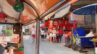 Full Tuk Tuk Ride in Bangkok | Khaosan Road to Chinatown