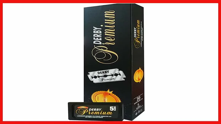 Derby Premium Double Edge Razor Blades, 100 Count