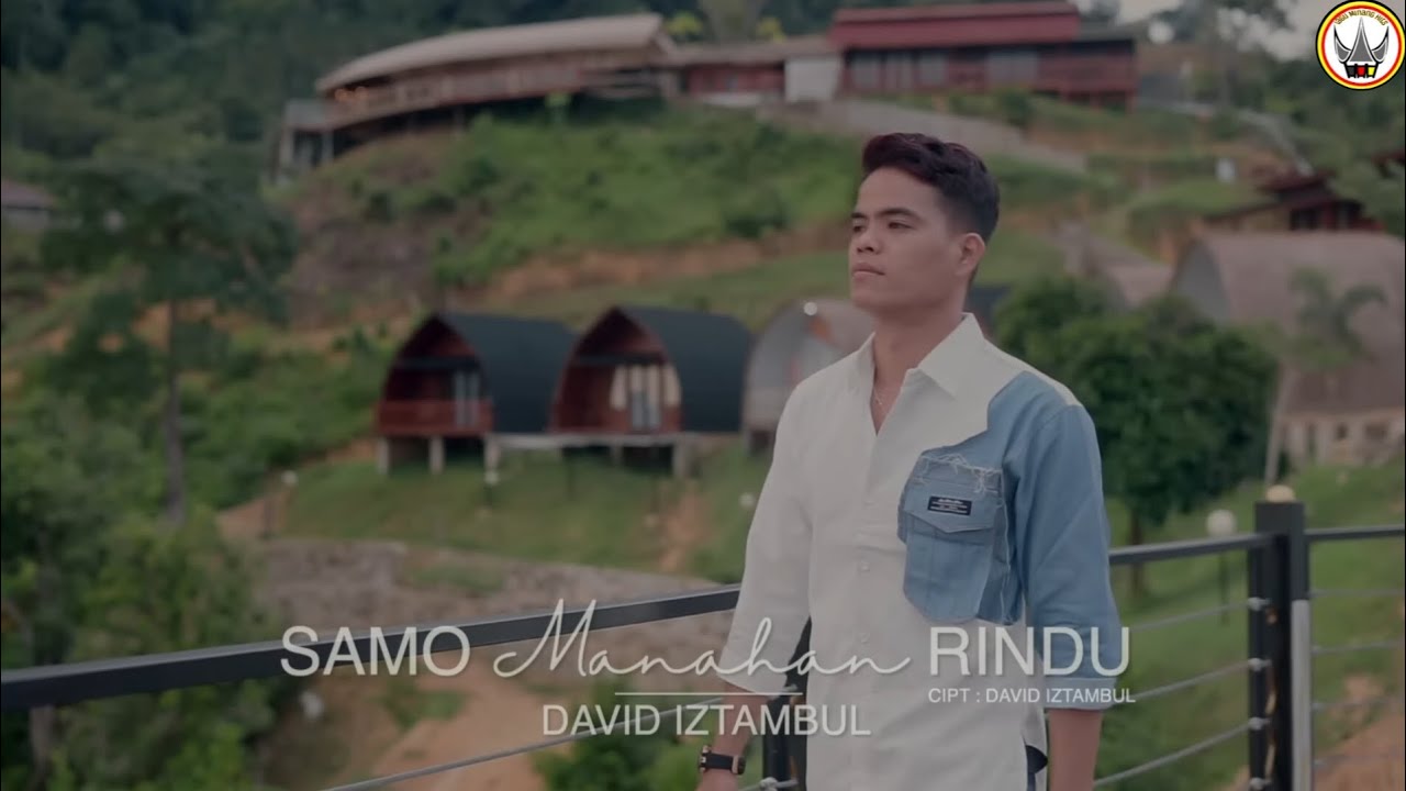 DAVID IZTAMBUL - SAMO MANAHAN RINDU | LIRIK VIDEO