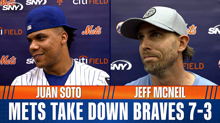 Juan Soto talks two homer night, Jeff McNeil recaps home run robbery after Mets' 7-3 win over Braves