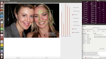 Output of a CNN Cascade Face detector