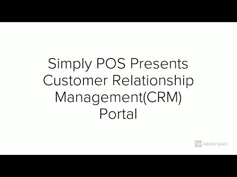 Customer Relationship Management Portal By Simply Pos | Software