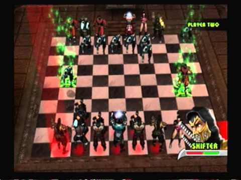mortal kombat chess pieces