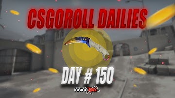 INSANE KNIFE PULL! Level 80 Daily Cases on CSGORoll (Dailies Until Top Item Day 150)