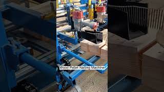 Henan Exporting Wood pallet machine | Stringer Pallet Nailing Machine