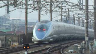 東海道新幹線三河安城駅 300系500系700系N700系 2009 12 26
