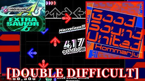 【DDR A3】 Good Sound United / Hommarju [DOUBLE DIFFICULT] 譜面確認+Clap
