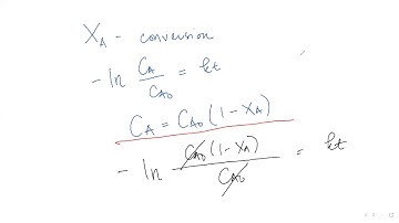 Module 3 Interpretation of Batch Reactor Data Part 1