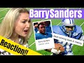 New Zealand Girl Reacts to BARRY SANDERS TOP 50 PLAYS IN THE NFL