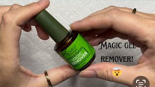 Trying Magic Gel Remover