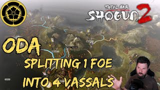 Mastering Total War: Shogun 2- Oda Campaign- Very Hard #8 (Making FOUR Vassals out of Sakai)