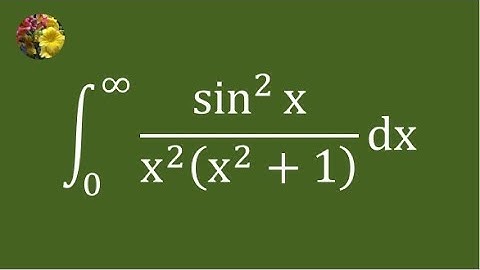 Another method to solve the improper integral using a variety of techniques