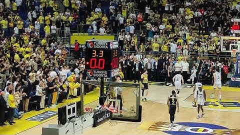 Saha avantajını koruduğumuz ikinci maç sonu salondan görünümler | Fenerbahçe Beko 84-76 Beşiktaş