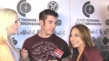 At  New Film Makers L.A. with Director Pascal Payant for the Short "White Blossoms"