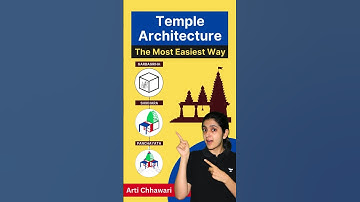 Temple Architecture in 2 Mins | UPSC Art and Culture | Arti Chhawari