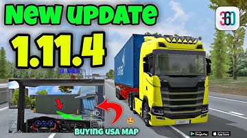 Universal Truck Simulator New update | V.1.11.4 New Map Added,Black Screen & Crash Issue Fixed