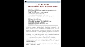 GIS From The Ground Up Series: Suitability Analysis with Data on Human-Environment Interactions