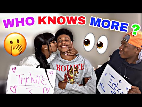 WHO KNOWS ME BETTER? GIRLFRIEND VS. BRO (THEY'RE BREAKING UP!!!)