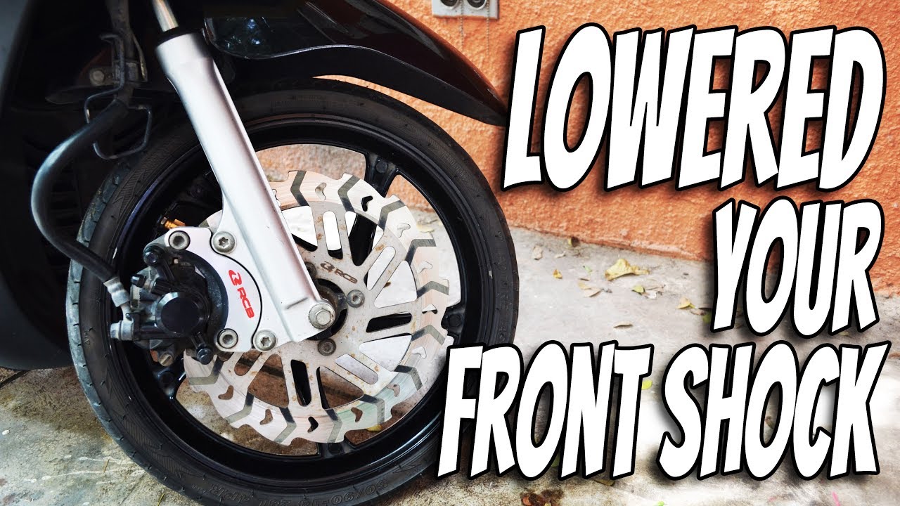 Lowering Your Front shock Lowered Mio  Vlog YouTube