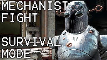 Fallout 4 Automatron - The Mechanist Boss Fight on Survival Mode