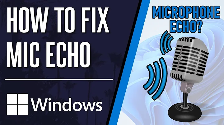 How to FIX Microphone Echo on PC Windows 10/11 (PC & Laptop)