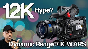 Ursa Mini Pro 12K has "14" Stops of Dynamic Range vs RED 8K Helium 16+ Stops of DR - HYPE or NOT?