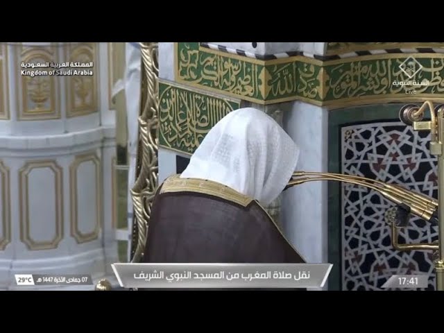 صلاة المغرب للشيخ عبدالمحسن القاسم 7 جمادى الآخرة 1447هـ