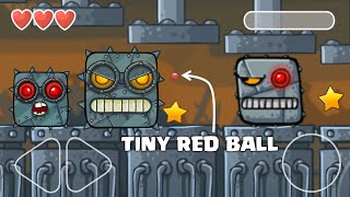 Tiny Red Ball vs Factory Boss Volume 3  - All Levels - Tiny Ball - Reverse Gameplay Volume 3