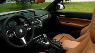 2018 BMW 220d Convertible M Sport Package interior design