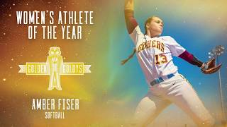 2020 Golden Goldy Awards: Amber Fiser, Women's Athletes of the Year (Softball)