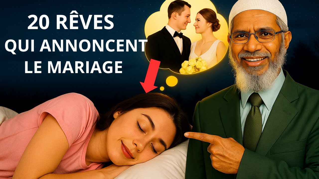 20 RÊVES SPIRITUELS Qui PRÉDISENT un MARIAGE FUTUR / ISLAM | Dr Zakir Naik a reagit