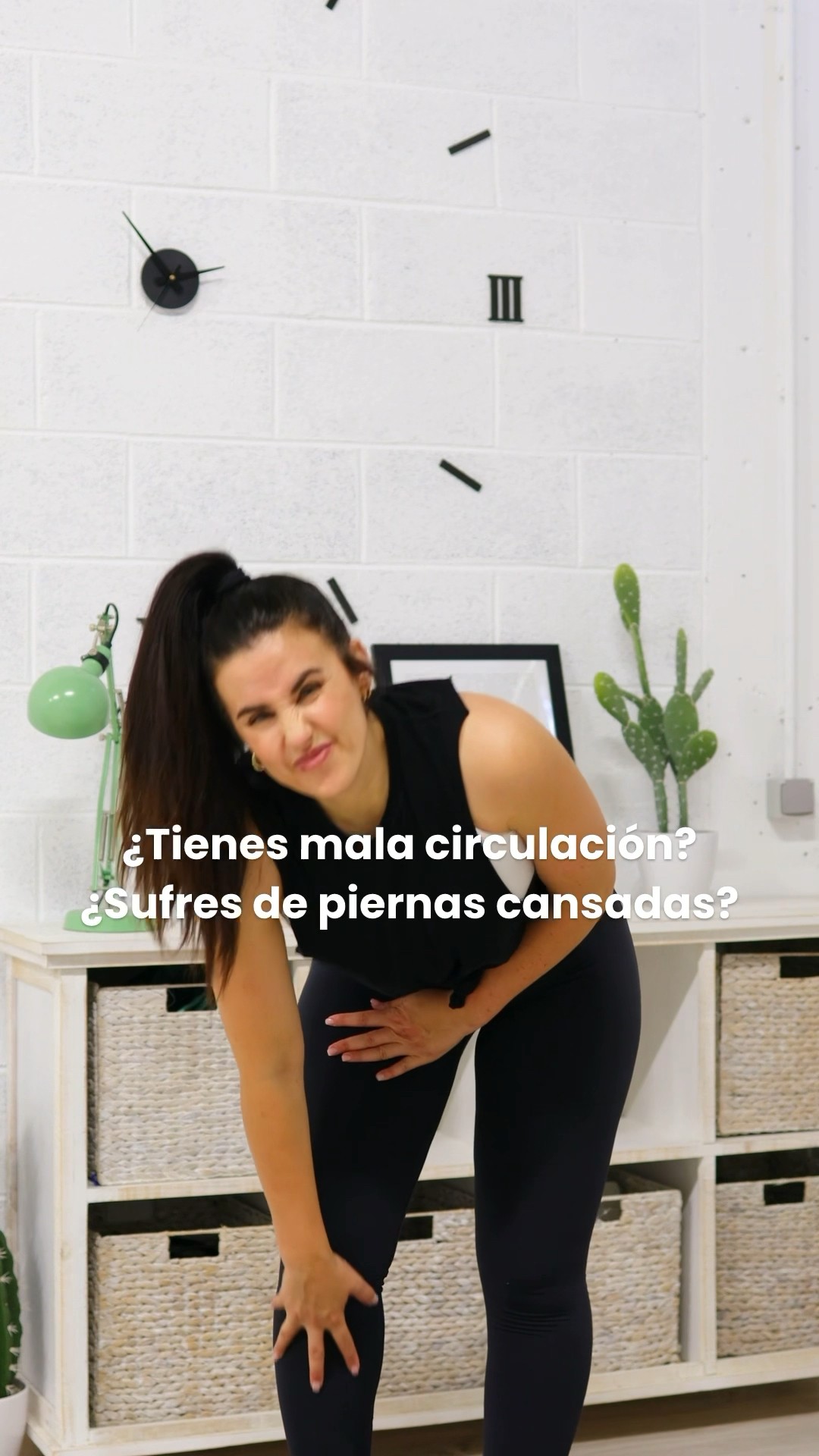 Ejercicios en pared para mala circulación y piernas cansadas #piernascansadas