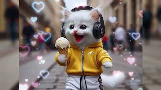 Ai Cat story , how the kitten bought the ice cream ? 🙀😻