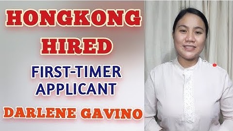 NICE VIDEO CONFIRMED HONGKONG FIRST-TIMER APPLICANT/congratulations newly Hired @joyneri.jobhiring