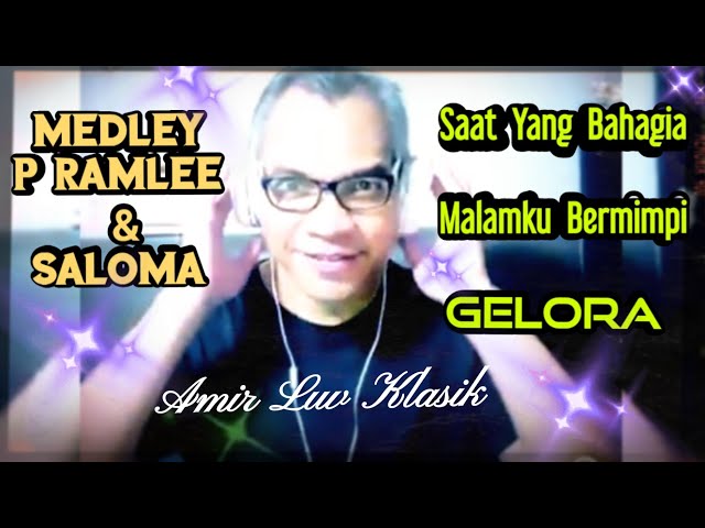 Jom Karaoke Medley P Ramlee u0026 Saloma - Gelora,Malamku Bermimpi u0026 Gelora (Cover) class=
